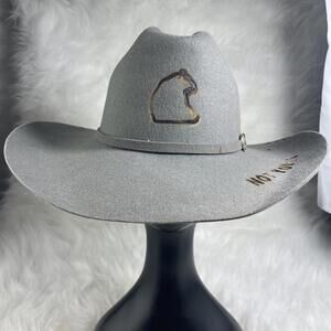 American Hat Makers Cattleman Cowboy Felt Hat size large 59